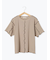 配色メローボーダーTシャツ