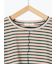 配色メローボーダーTシャツ