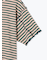 配色メローボーダーTシャツ