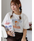 アイスクリームプリントTシャツ