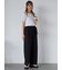 小花柄ヘンリーネックカットソー