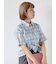 ドロストチェックシャツ