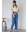 キーネックバルーンスリーブブラウス