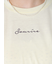 ロゴ刺繍Tシャツ