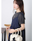 ロゴ刺繍Tシャツ