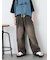 ヴィンテージ加工イージーデニムパンツ
