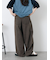 ヴィンテージ加工イージーデニムパンツ