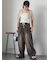 ヴィンテージ加工イージーデニムパンツ
