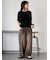 ヴィンテージ加工イージーデニムパンツ