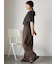ヴィンテージ加工イージーデニムパンツ