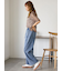 ヴィンテージ加工イージーデニムパンツ