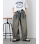 ヴィンテージ加工イージーデニムパンツ