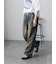 ヴィンテージ加工イージーデニムパンツ
