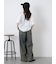 ヴィンテージ加工イージーデニムパンツ