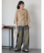 ヴィンテージ加工イージーデニムパンツ