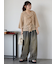 ヴィンテージ加工イージーデニムパンツ