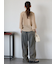ヴィンテージ加工イージーデニムパンツ