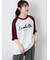歯ブラシ刺繍ラグランT