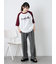 歯ブラシ刺繍ラグランT