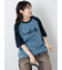 歯ブラシ刺繍ラグランT