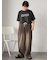 ◎発泡ロゴTシャツ
