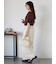 リブメローボーダーカットソー