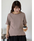 リブメローボーダーカットソー