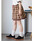 柄アソートギャザーミニスカート