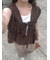 ◎リボンノースリブラウス