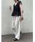 ◎リボンノースリブラウス