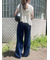 ◎リボンノースリブラウス