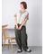 ◎リボンノースリブラウス