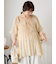 2WAYオフショルシアーブラウス