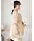 2WAYオフショルシアーブラウス