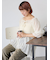 2WAYオフショルシアーブラウス
