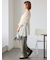 2WAYオフショルシアーブラウス