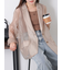 ◎シアーテーラードジャケット