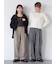 センタープレスツータックスラックス