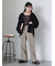 センタープレスツータックスラックス