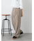 センタープレスツータックスラックス