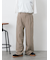センタープレスツータックスラックス