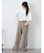 センタープレスツータックスラックス