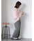 センタープレスツータックスラックス