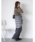 ワンタックストレートデニムパンツ