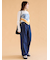 ワンタックストレートデニムパンツ
