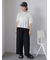 シャーリングドロストカットソー