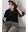 袖リボンカットソー