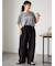カットタックパンツ
