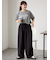 カットタックパンツ