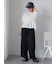カットタックパンツ